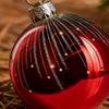 Starry Night Glass Christmas Ornaments Shatterproof Plastic Baubles for Holiday Tree Decor Indoor Outdoor Party Favors
