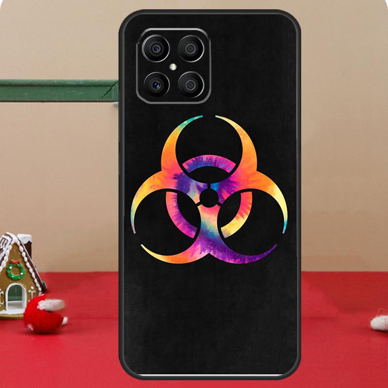 Biohazard Symbol Logo Case For Honor Magic 6 7 8 Pro Honor 400 200 70 90 Lite X8c X8b X9a X9b X9c X9d Win RT Cover