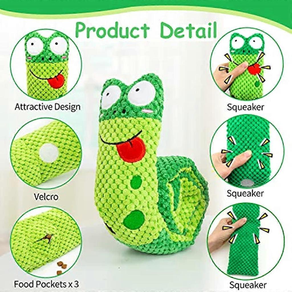 Malydyox Dog Toys for Boredom Interactive Squeaky Dog Toys for Small and Medium Dogs  Soft Puppy Teething Toy  Snuffle Dog Toys  Foraging Training and