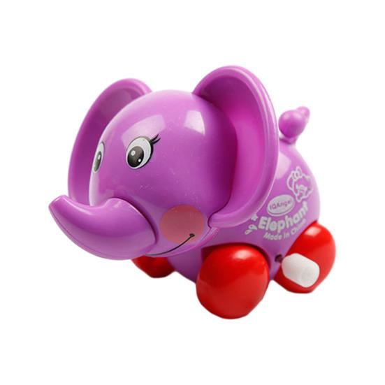 Natahovací hračka Bez baterií Vzdělávací natahovací hračka Tvar slona Dětská natahovací hračka pro děti a teenagery