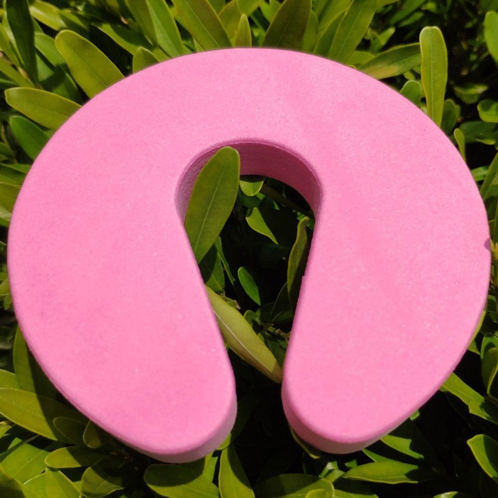 EVA Door Stopper Soft-Touch Fabric-Covered Foam Durable Finger Protector Wall-Mounted