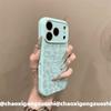 Ins Autumn and Winter Leopard Print KT Cat Liquid Silicone Bracket for iPhone17promax Apple 16 Mobile Phone Case 15