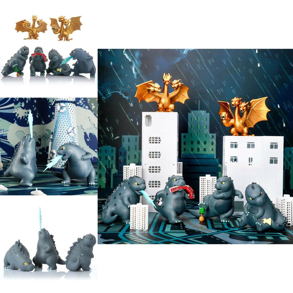 Godzilla 2019 King Of The Monsters Exklusives Kino Niedliche Figur Blind Box Mit Hochwertigem PVC-Material