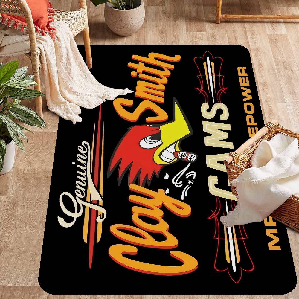Mr H-horsepower Room Mats Retro Multiple Choice Living Room Kitchen Rug Non-Slip Welcome Rug