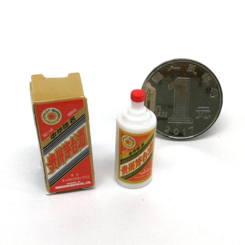 Кукольный домик Миниатюрный напиток Мини китайское вино Кукольная игра Еда Аксессуары — фото 10