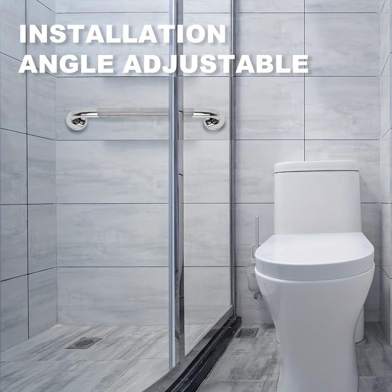Stainless Steel Bathroom Safety Handrails , Sturdy Construction, Durable Handrail, Support Rail