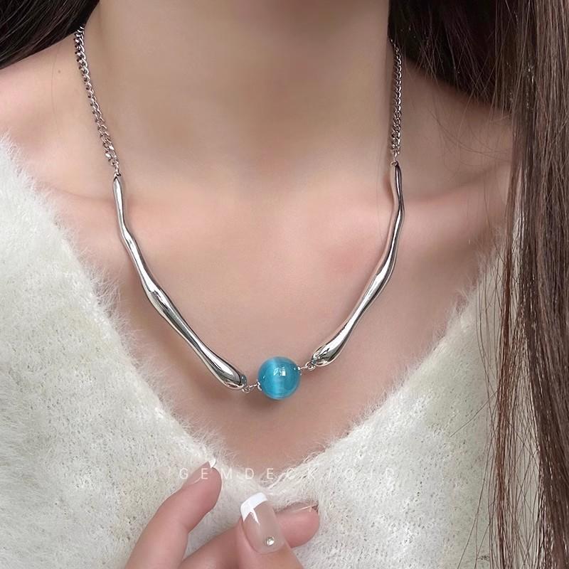 

Серебристо-серые бусы из искусственного жемчуга, женская длинная цепочка для свитера, многослойное ожерелье, роскошные украшения для ключицы, аксессуары