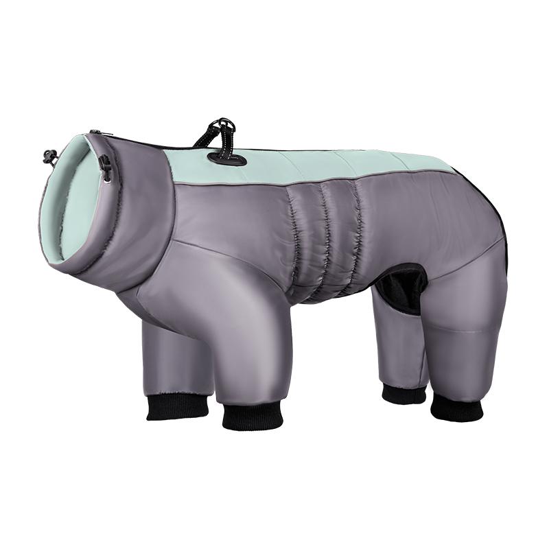 Tuta per cani di grossa taglia Abbigliamento per cani impermeabile per cani di taglia media Tutina invernale Tutina per animali domestici Giacca Bulldog francese Costume da Labrador