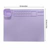 Silicone Craft Mat with Collapsible Cleaning Cup, Non-Stick Washable Painting Palette Pad for Kids Artists DIY Oil Art Drawing Tools