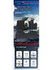Velvet Nylon Car Floor Mats for Chery QQ Ice Cream Models 24-25