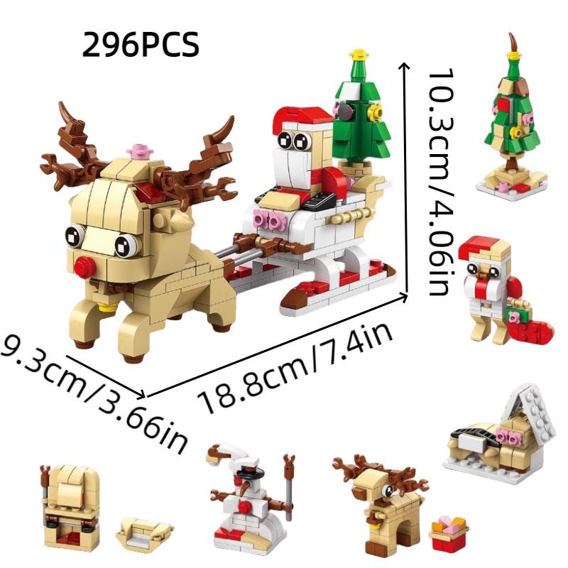 Creative Music Box Compatible With Lego Christmas Desktop Decoration Toy