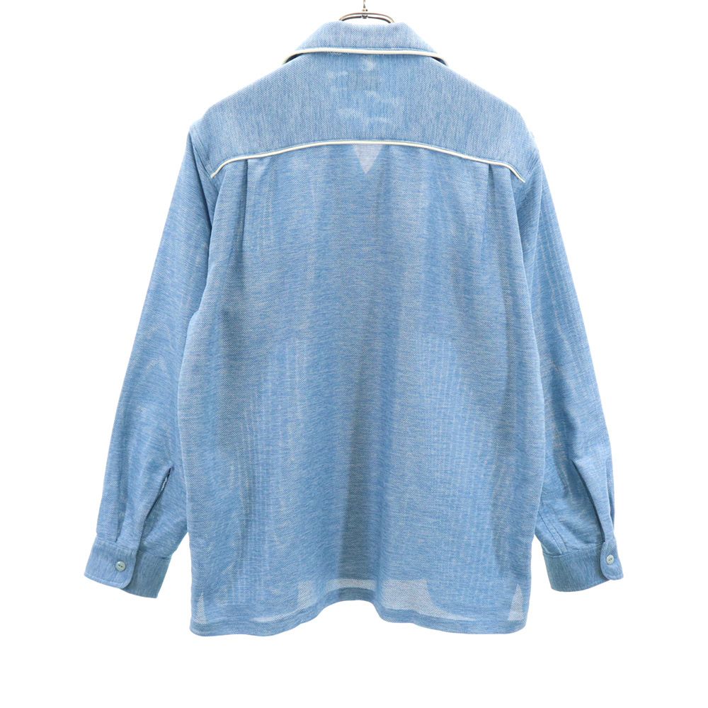 unused ANDFAMILYS co. made in Japan Long sleeve Oriental Mesh shirt 38 Men's Used