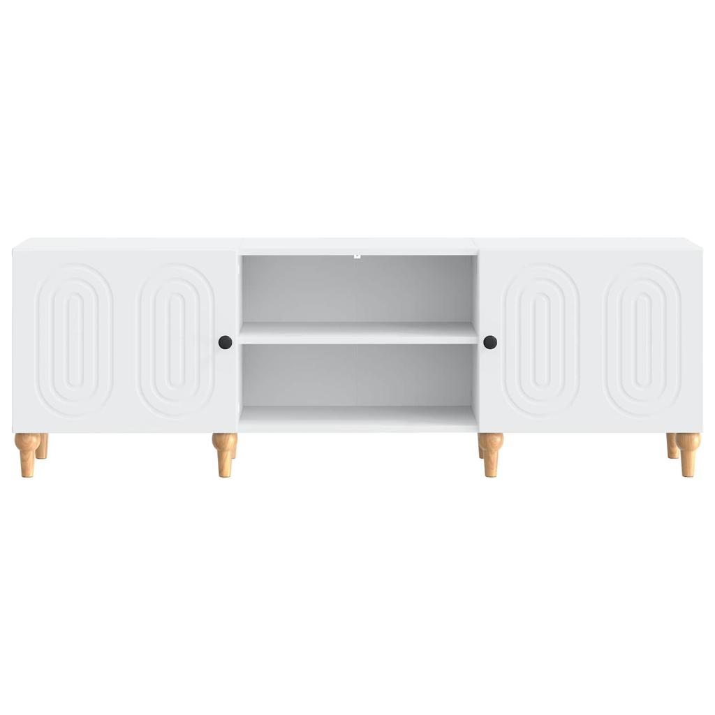 TV Stand White 150 x 31 x 50 cm Particleboard