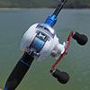 Baitcast Reel 6.3:1 Gear Low Profile Carbon Fiber Drag 18+1Bearing Dual Magnetic Brakes Fishing Reel
