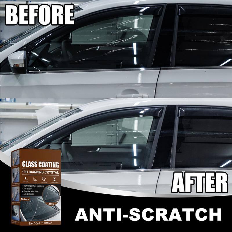 Powłoka szklana 10H do samochodu Odporna na zarysowania Super hydrofobowy zestaw powłoki szklanej Materiał nanokrzemianowy Zestaw do pielęgnacji samochodu i polerowania