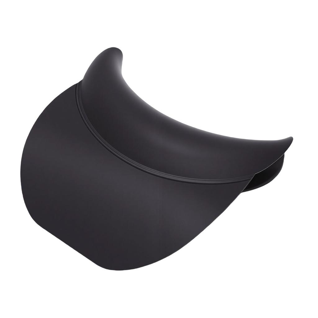 Shampoo Bowl Neck Rest with Suction Cup Soft Silicone Hair Salon Shampoo Sink Neck Cushion Black