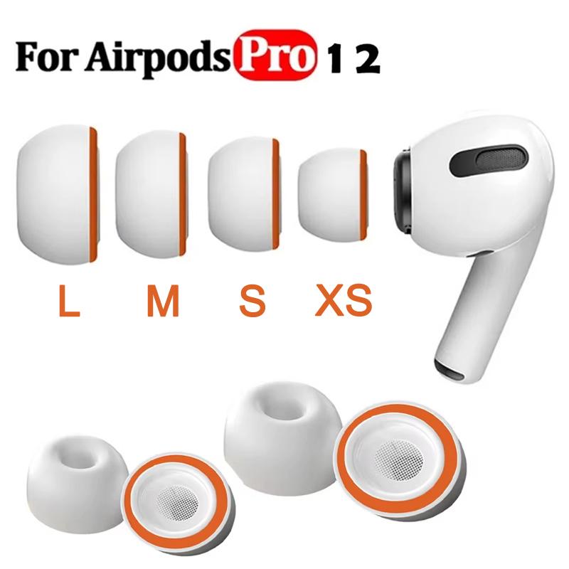 Paměťové pěnové náušníky pro Apple Airpods Pro 2 1 Sluchátka Silikonové kryty Čepičky Náhradní náušníky Náhradní špunty do uší pro AirPod Pro Příslušenství