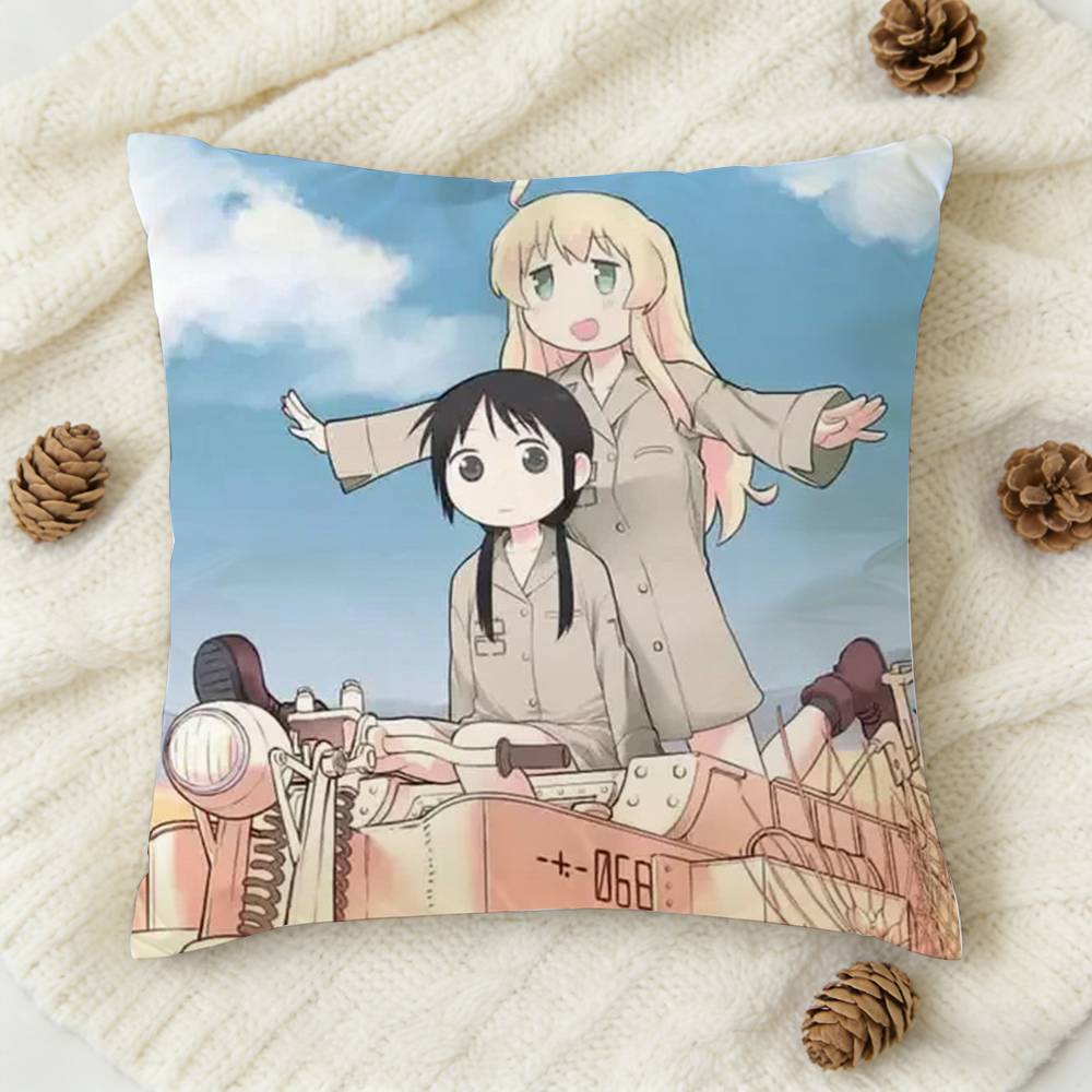 Girls Last Tour Doublesided Printed Square Decorative Cushion Cover for Sofa Living Room Home Decor