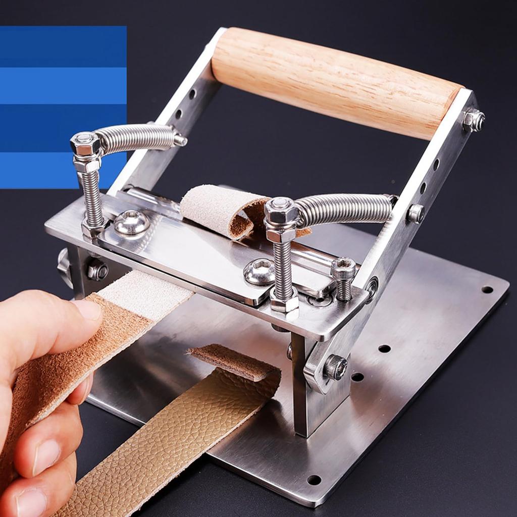 Leather Manual Leather Skiving Manual Leather Leather Peeler Splitter Skiver DIY Leather Product Skiving Machine Handle Leather Peeling Tool Factory