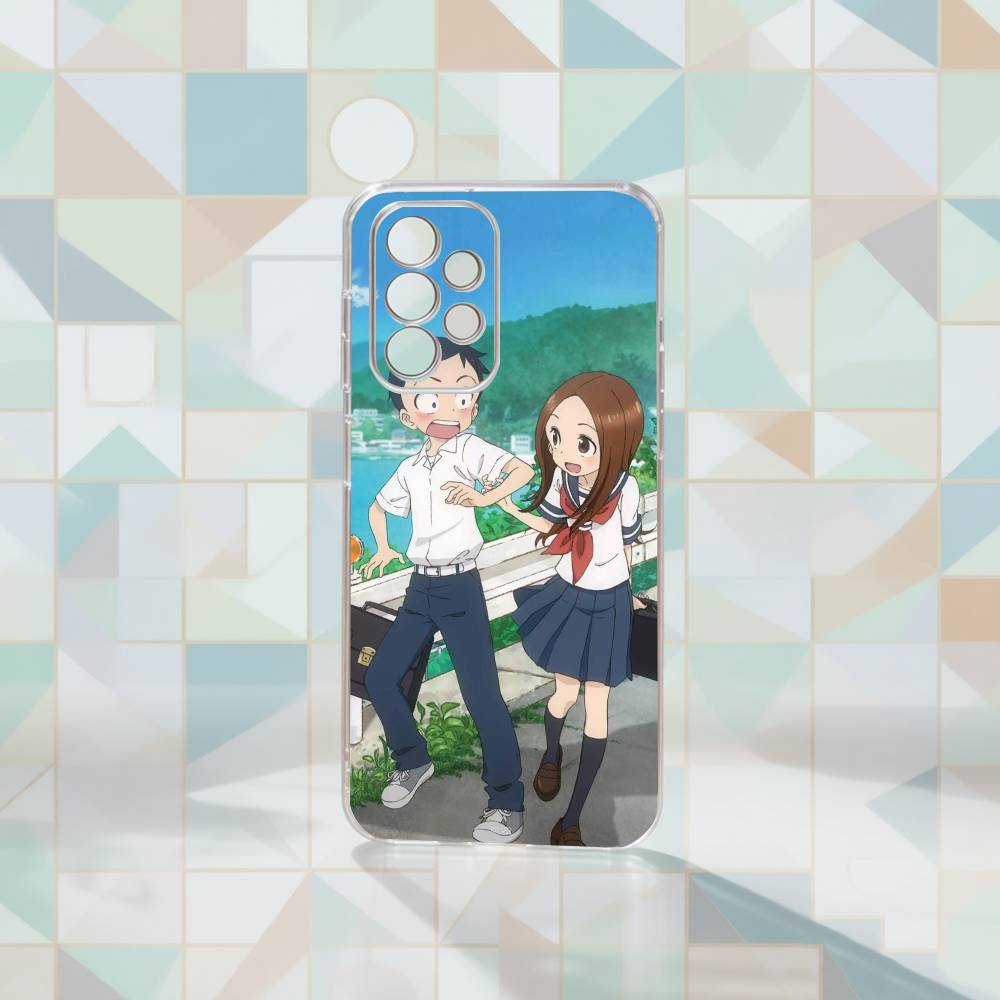 Karakai Jouzu no Takagi-san Phone Case For Samsung S25,S24,S21,S22,S23,S30,Ultra,S20,Plus,Fe Transparent Cover