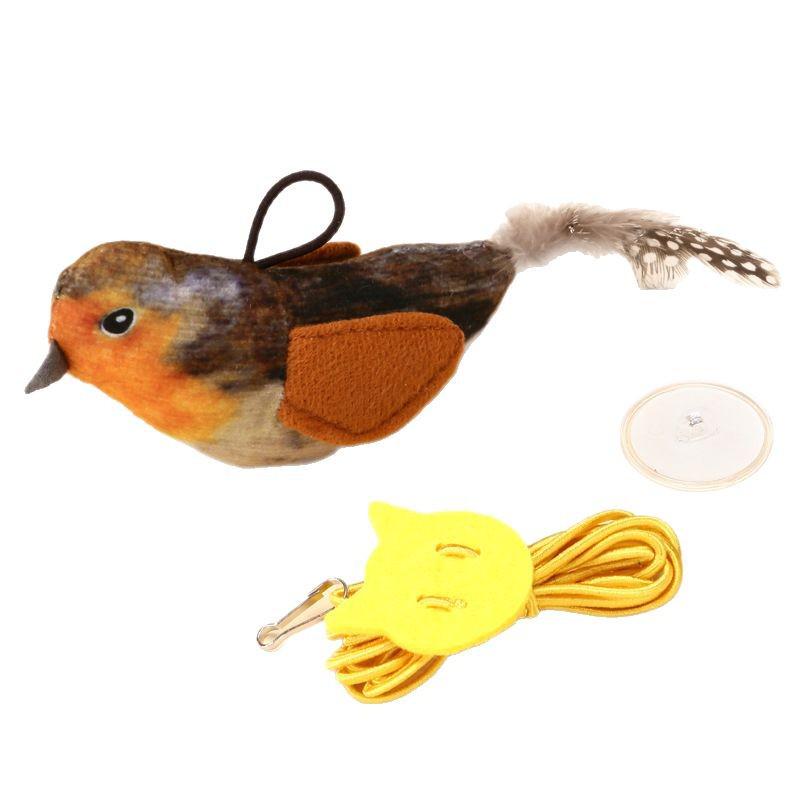 Hot-Selling Sounding Bird Teaser Toy for Cats - Self-Play & Boredom Relief