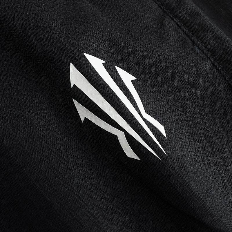 Anta Kyrie Basketball Series Casual Versatile Fashion Simple Loose Comfortable Woven Leisure Pants Unisex bottoms Basic-Black 172631502-3