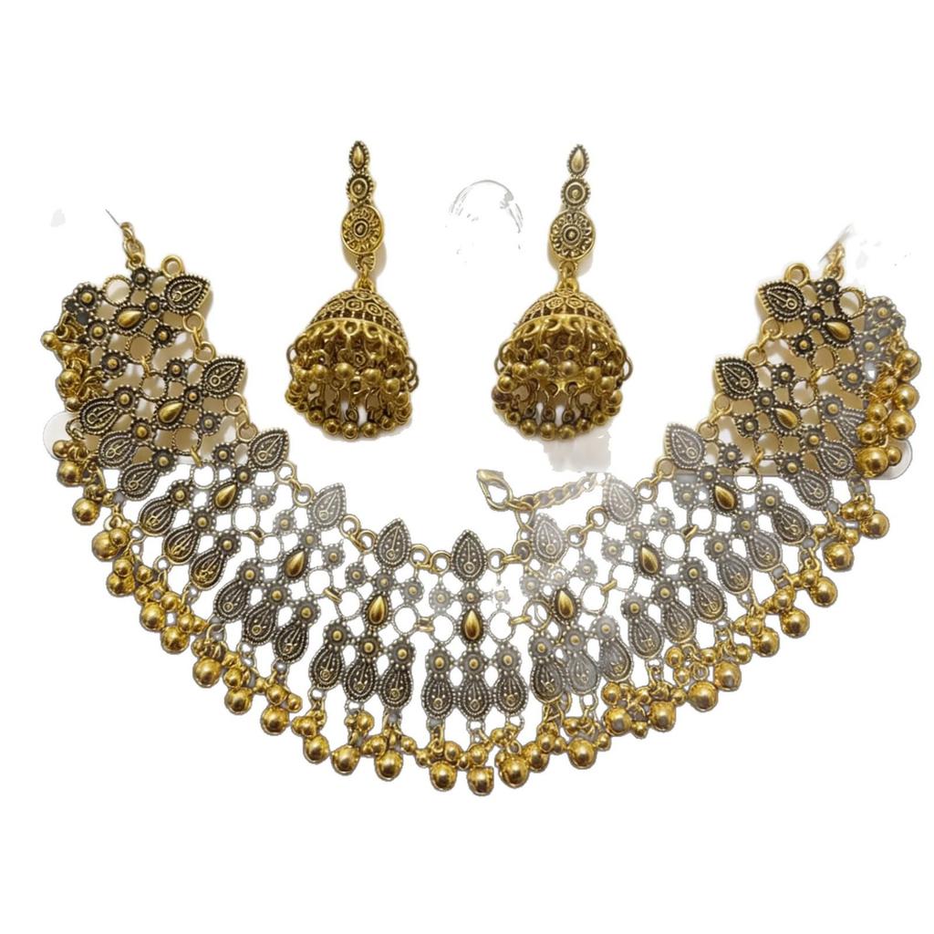 European Retro Bohemian Necklace Set for Women