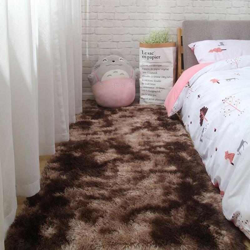 Thicken Home Bedroom Carpet Cute Girl Room Full of Net Red Wind Bedside Blanket Living Room Coffee Table Home Mat
