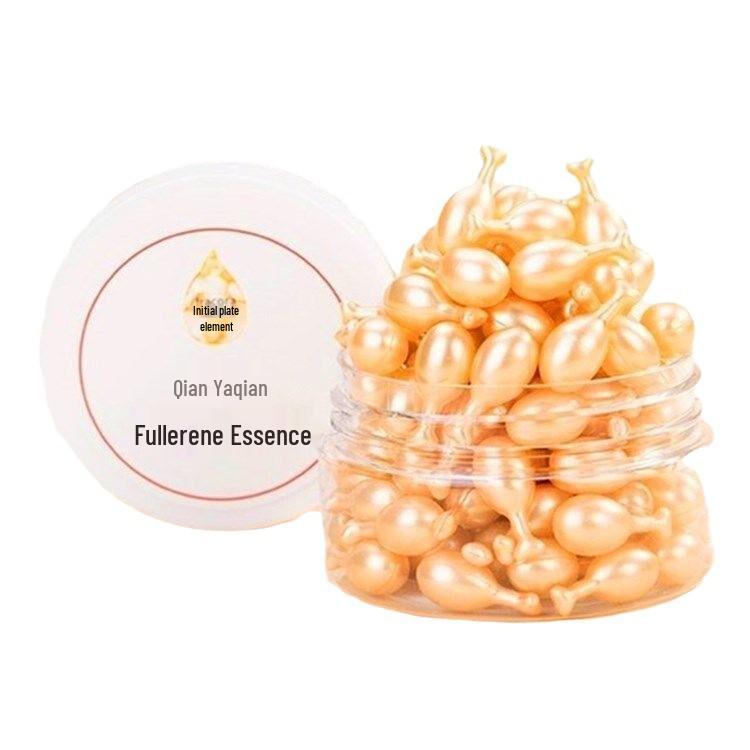 Placenta Fullerene Essence Capsules for Hydrating, Brightening, and Nourishing Skin Repair