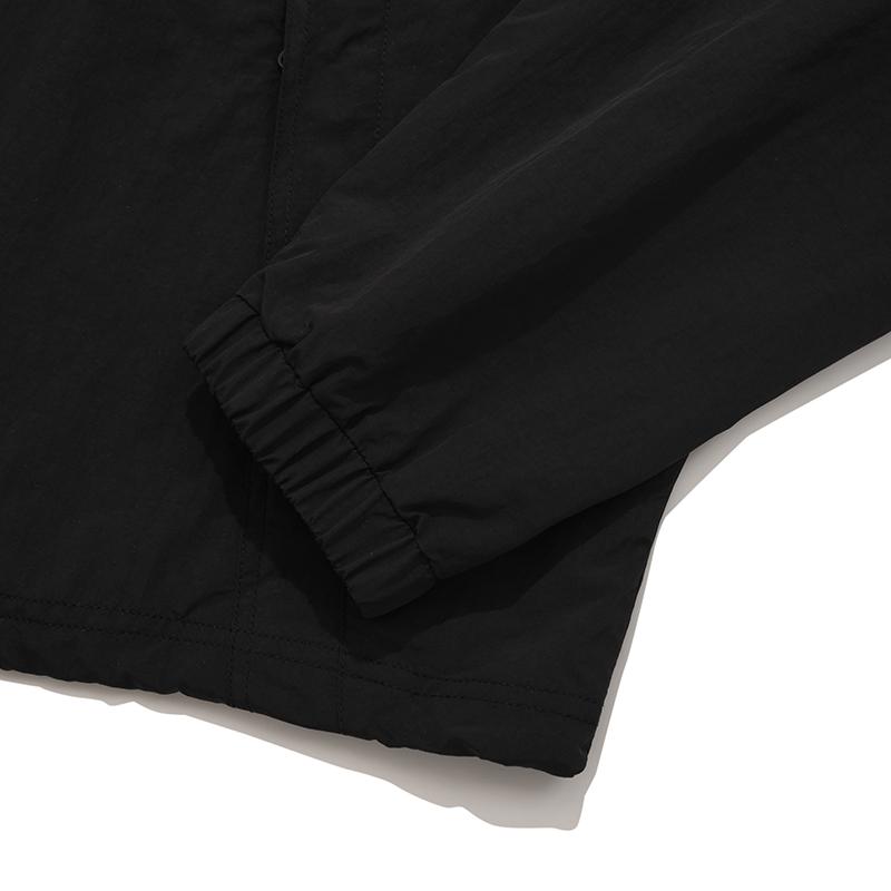 Kirsh Uni Logo Wappen Anorak [Black]