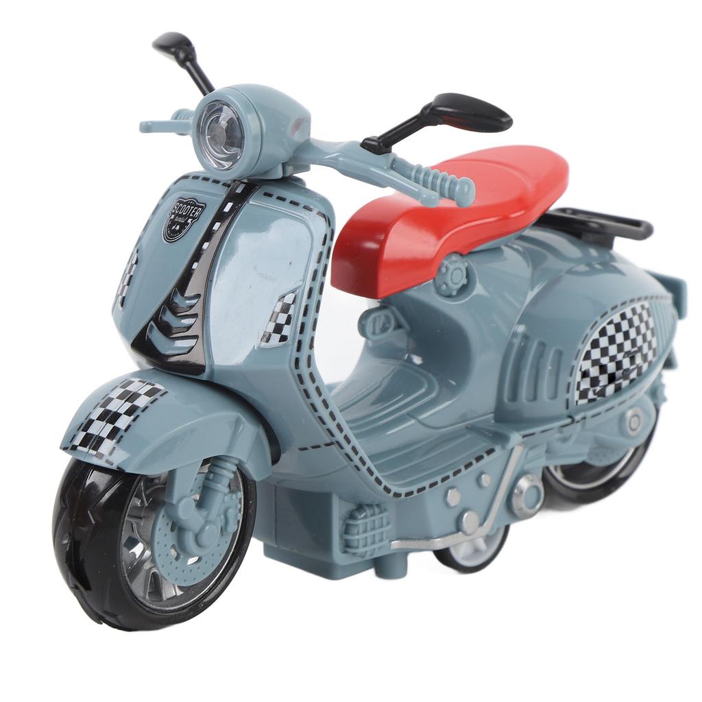 Legierung Damen Motorrad Modell Fahrzeug Sammlerstück Motorrad Modell Ornament für Kinder Kinder Blau