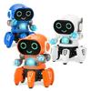 Kids Glow Music Educational Toy Electric Pet Cute LED Light Musical Dancing Robot Baby Learn To Climb Toy Children Birthday Gift