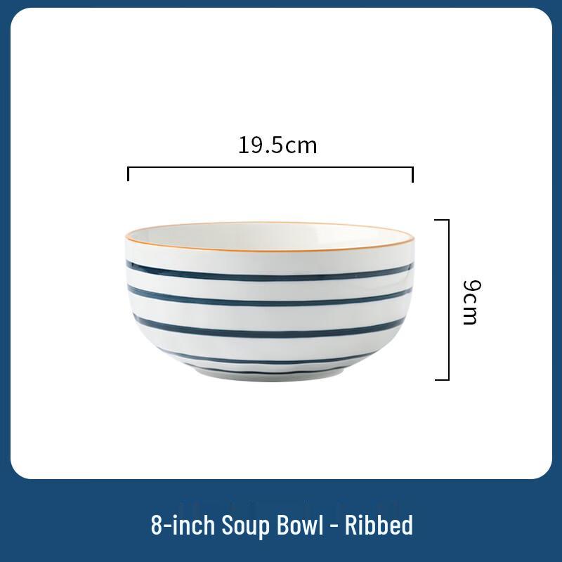 RuHan Ceramic Dining Bowl Set