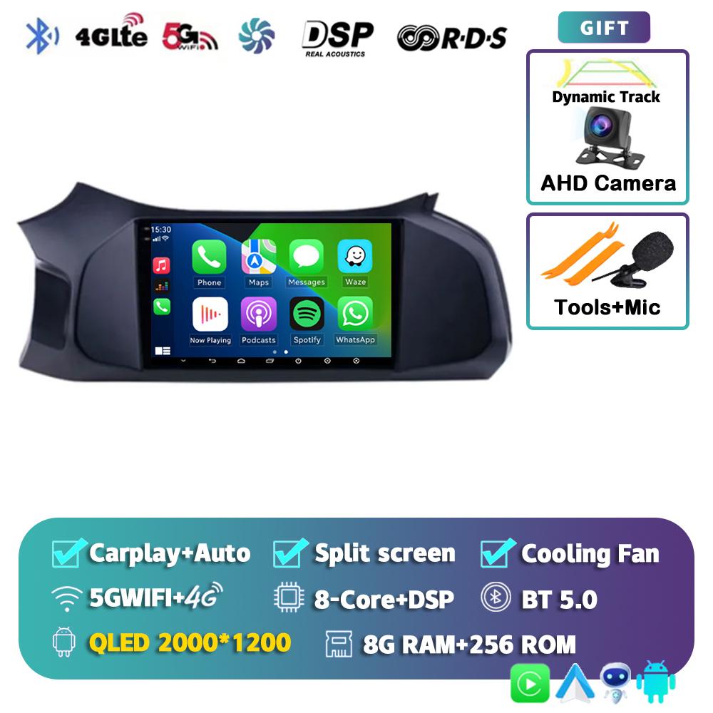 Android 14 CarPlay Car Radio For Chevrolet Onix 2012-2014 2015 2016 2016- 2019 GPS 2din Multimedia Video Player 2 Din Stereo 4G