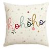 Merry Christmas Nutcracker Red Throw Pillow Covers, Winter Holiday Party Cushion Case Decoration For Sofa Couch 45X45Cm