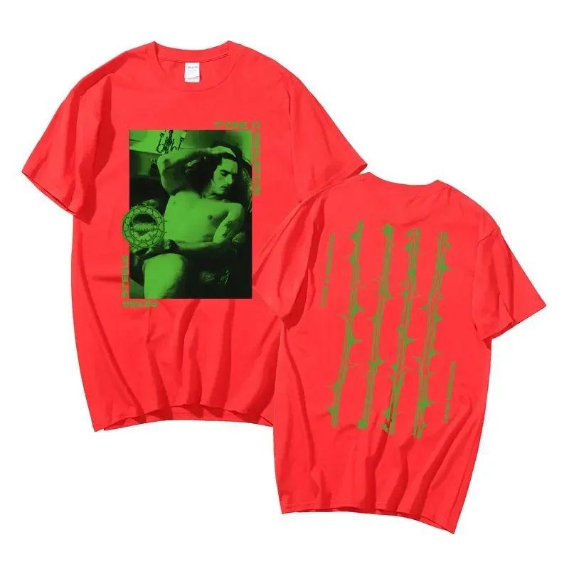 Vintage tričko rockové kapely Pánské retro nadměrné tričko Typ O Negativní Umělecké Estetické Tričko Pánská Móda Bavlněné Tričko Muži Ženy