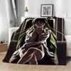 Dark Fantasy Anime M-Mnemosynes Throw Lightweight 240G Flannel Blanket Soft Skin-Friendly For Summer Cooling