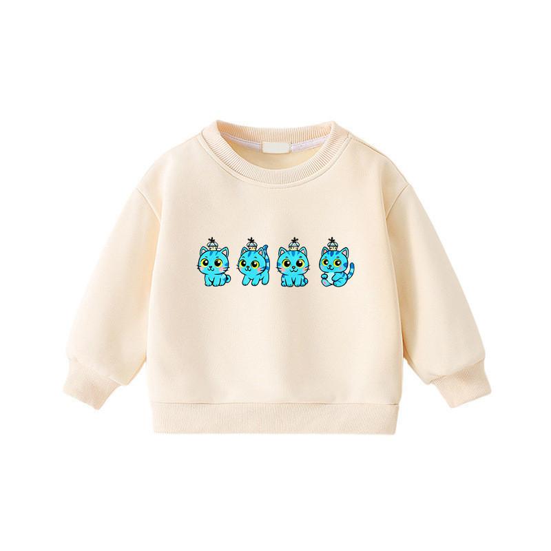 Kids Girls Sweatshirt Fashion Cute Depry Kpop Hunters Rumi Zoey Mira Print Long Sleeves Top