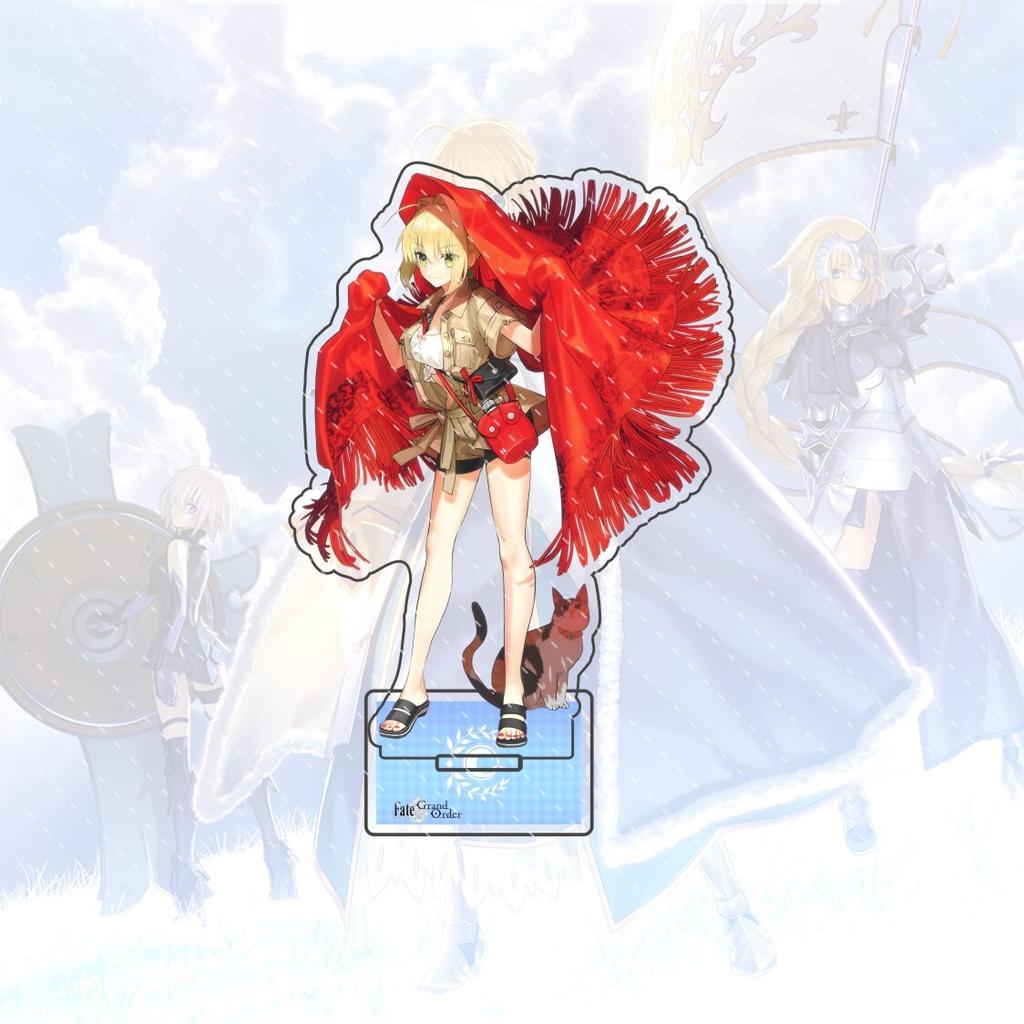 Anime game Fate/Grand Order 15 cm acrylic character stand model bracket desktop bookshelf decoration collection fan gift