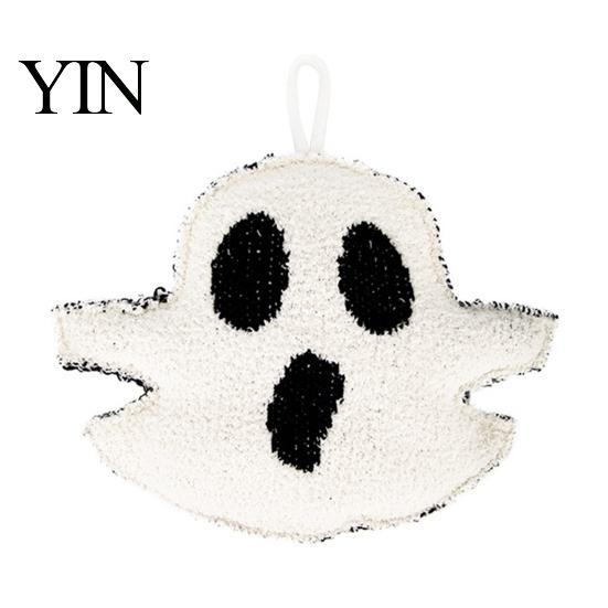 Soft Halloween Plush Toys Ghost Hanging Ornament, Cute Spooky Tabletop Indoor Party Ornaments Figurine, Holiday Atmosphere Props, Funny Supplies Decor