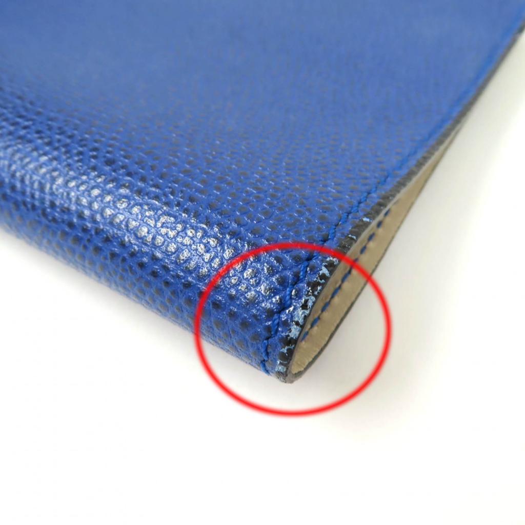 Very Good Valextra Other accessories Book cover for paperbacks blue leather Used