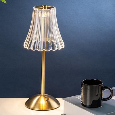 Wiederaufladbare LED-Nachtlicht Touch Schlafzimmer Nachtlampe Schlafzimmer Arbeitszimmer Nachttisch Atmosphäre Dekoration Glas LED Tischlampen