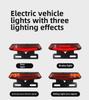 Electric Three-Wheeled Motorcycle Dual-Function Taillight and Headlight with Steering Warning and License Plate Light Accessories