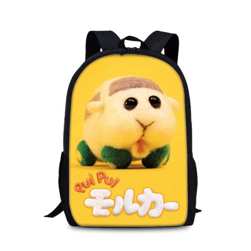 Tangalang Pui Pui Hamster Backpack For Kids With Nylon Material And Spacious Design