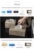 DecoTalk Wabi-Sabi Marble Bathroom Set: Matte Washbasin, Aroma Diffuser, Tissue Box