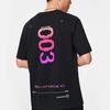 Li Ning Wade Collection T Shirts Men's Black Crew Neck Moderate Straight Fit AHSSA47-1