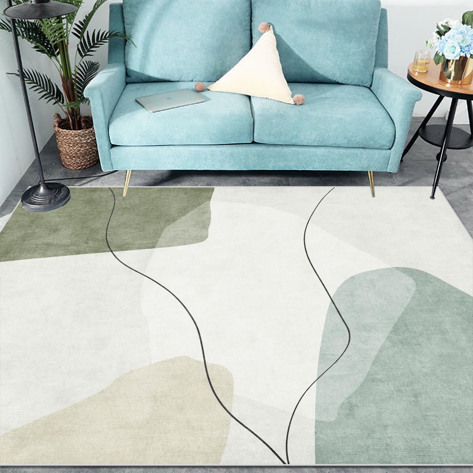 

Simple Living Room Decor Carpet Large Soft Washable Antiskid Rugs for Bedroom Lobby Entrance Door Mat IG 60x90cm