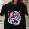 New Anime Kochou Shinobu Tomioka Giyuu Print T Shirts Women Men Casual Round Neck Tees Top Summer Cool Loose Short Sleeve