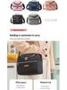 Oxford Cloth Insulated Lunch Bag - Large Capacity, Waterproof, Crossbody Bento Bag