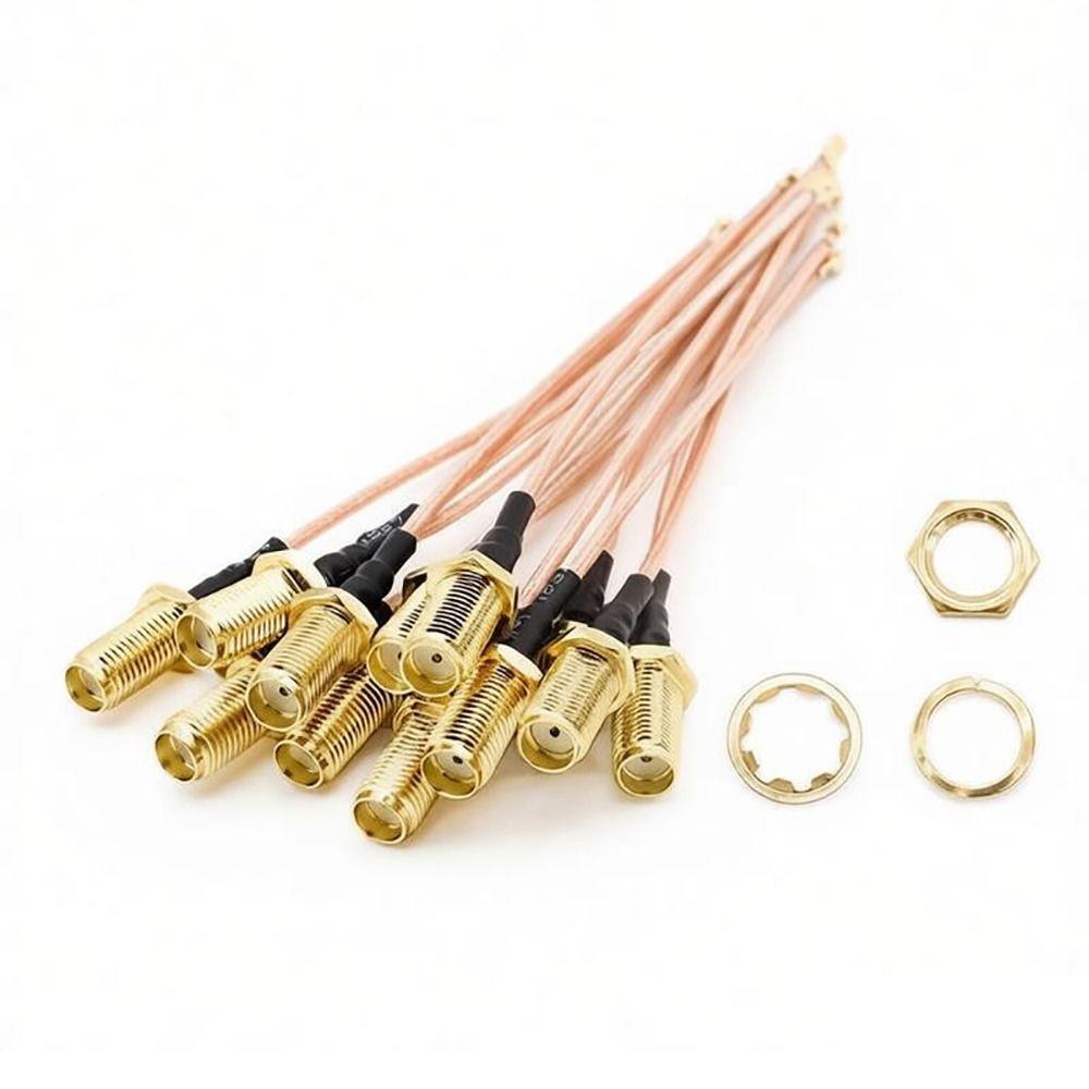 1Pcs 30cm Pigtail Jumper Cable RG178 RP SMA Female Adapter SMA To IPX Cable  for Wifi Router GPS AP